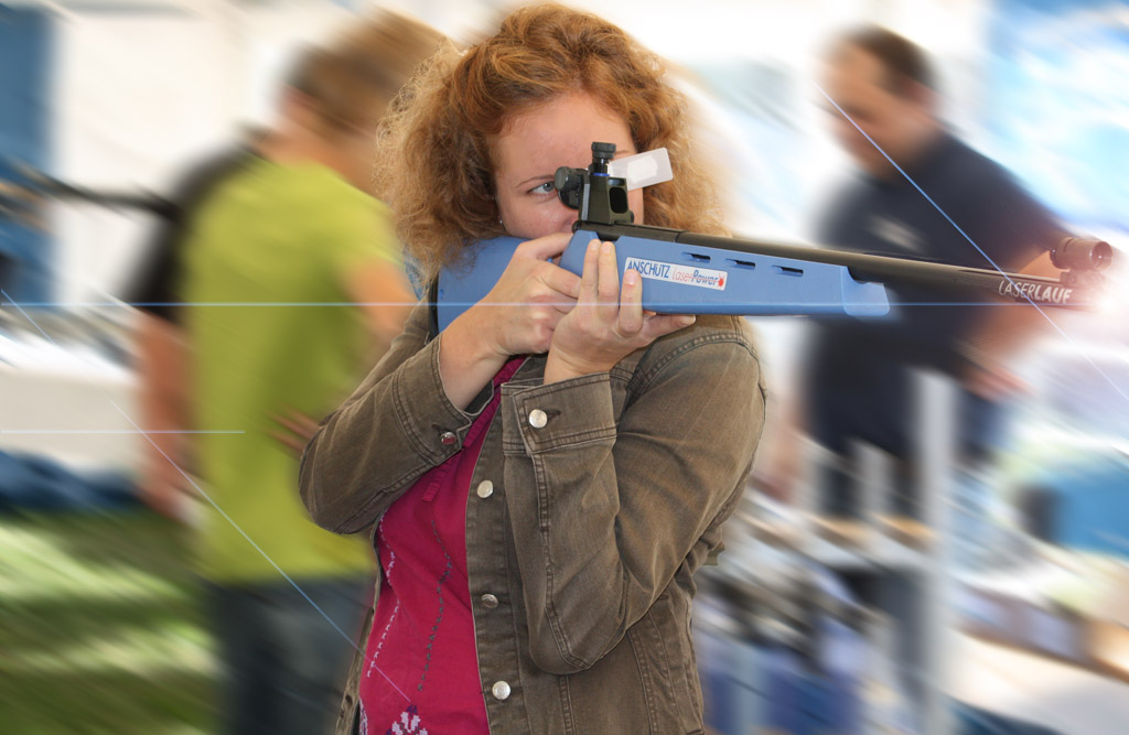 Anschütz Laserpower II im Einsatz